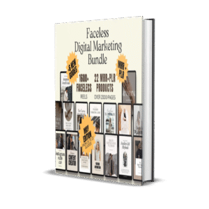 22 Faceless Digital Marketing MRR Products