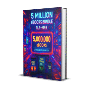 5 Million eBooks Mega Bundle Plr Mrr
