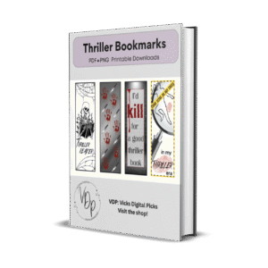 Thriller, Psychological Thriller Bookmark