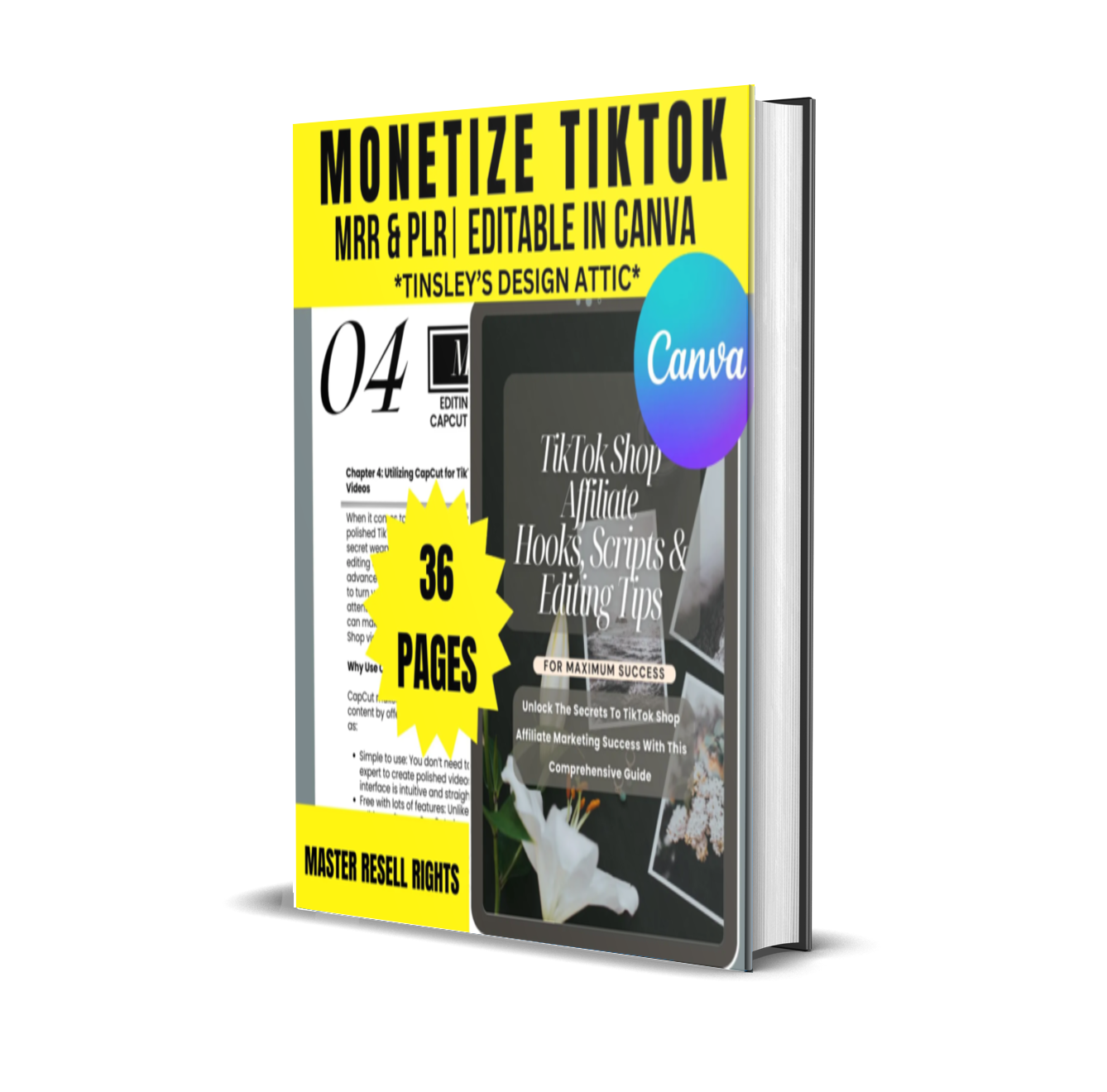 TikTok Shop Affiliate Hooks and Scripts | Monetize TikTok | MRR & PLR | 2025