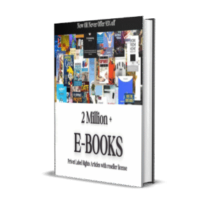 2 Million+ Ebooks + 2 Million PLR Articles Bonus with reseller rights | 2M Ebooks bundle