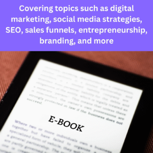 50+ Business & Marketing eBooks MRR