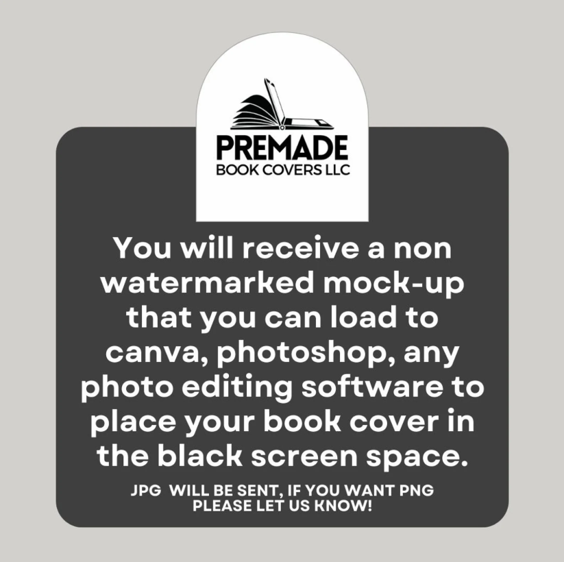 Mystery eBook Mockup, Thriller eBook Cover, Blank iPad mock, Bookstagram Advertising, Canva - Image 3