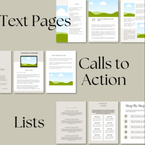 Canva eBook Template, Course WorkBook Template, How to Create e-Book,150 EBook Template Canva