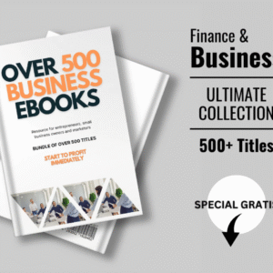 PLR Over 500 Premium Business eBooks Pack Collection + GRATIS Business Emails Pack | eBooks Bundle