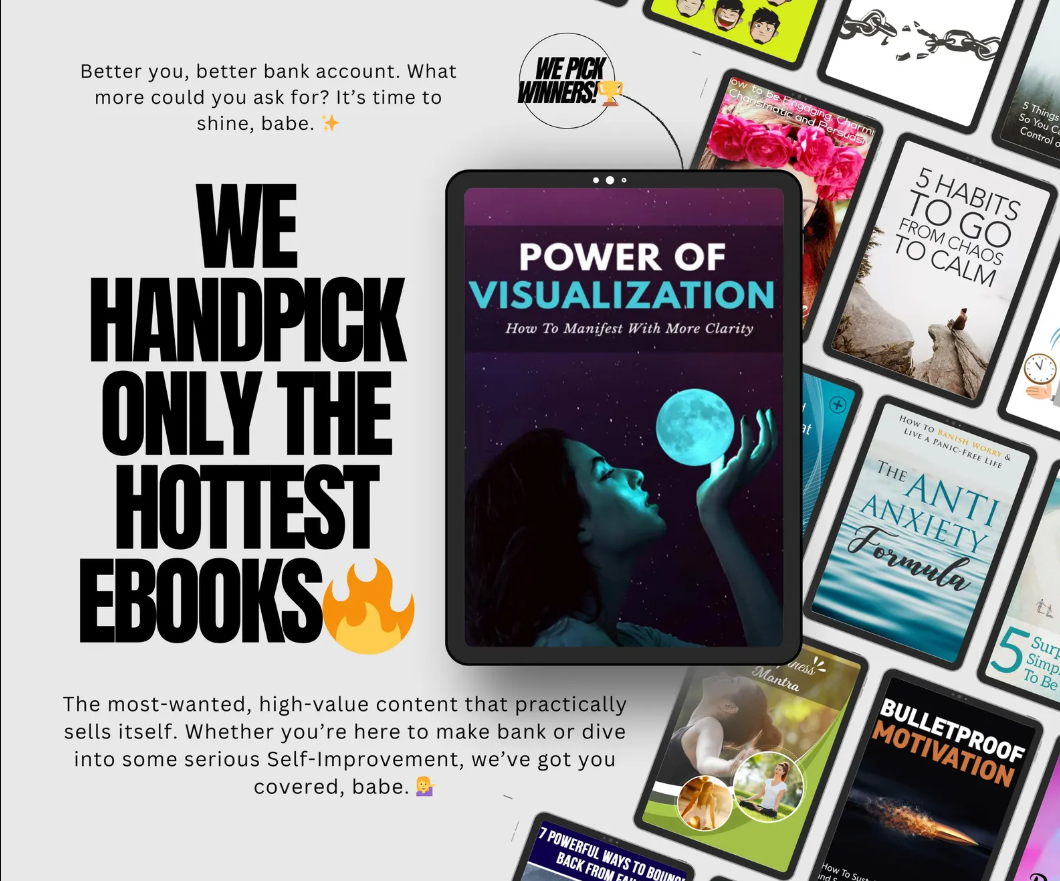 EBOOKS Self Improvement Bundle/750 Digital Books With Resell Rights/Ebook Bundle - Image 9