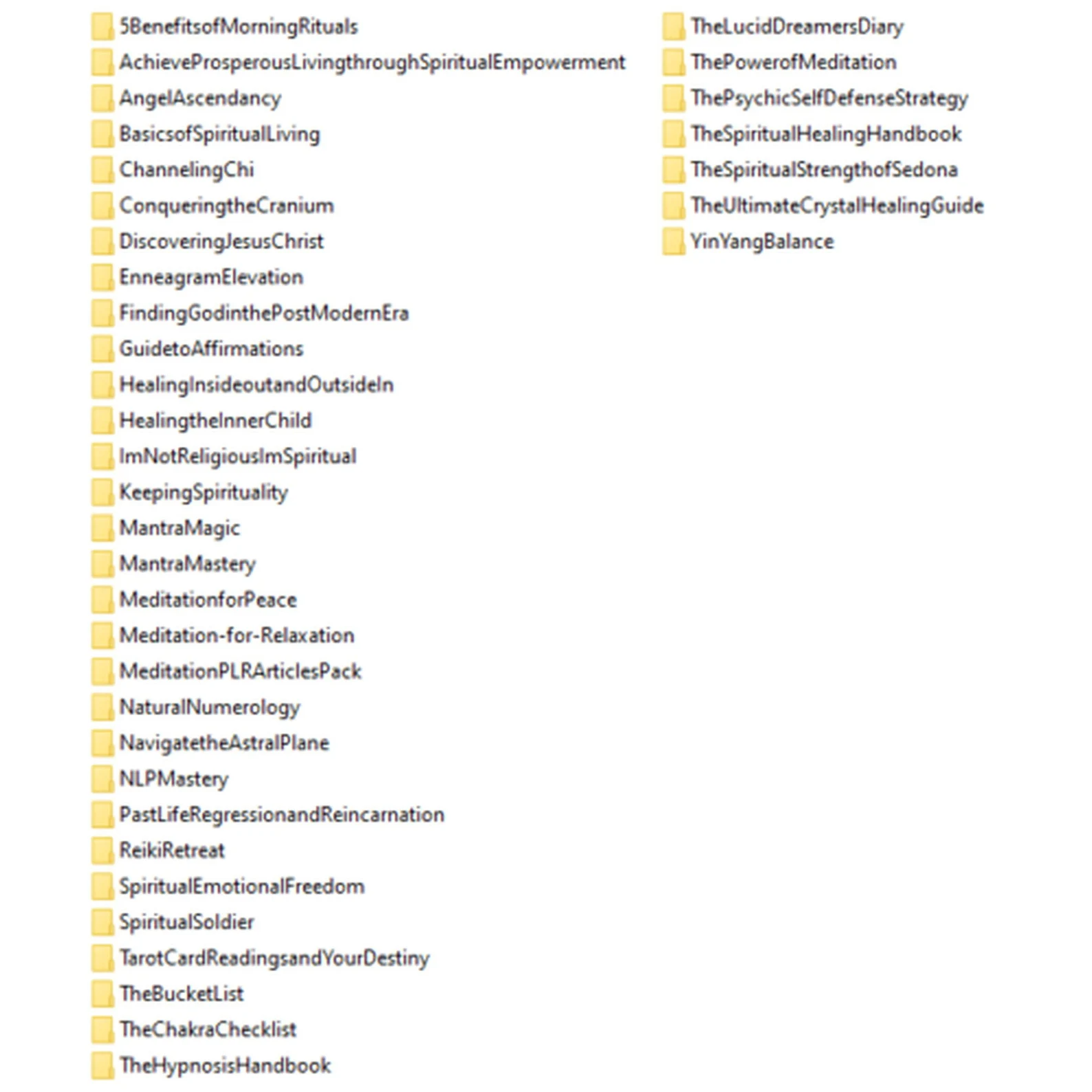 56 Spirituality PLR eBooks and articles - Image 3