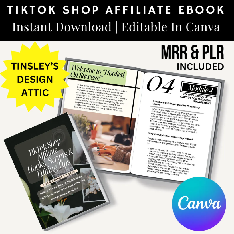 TikTok Shop Affiliate Hooks and Scripts | Monetize TikTok | MRR & PLR | 2025 - Image 2